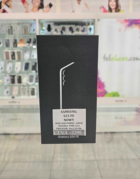 Samsung S25 FE 128GB NOWY Telakces Felicity *Raty 0%