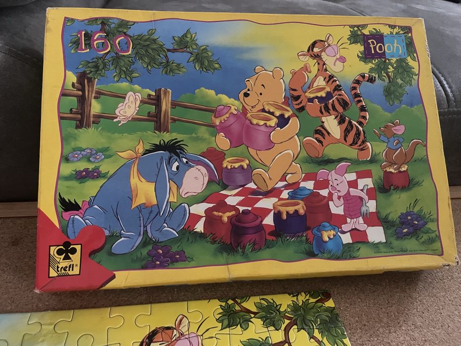 Puzzle Kubus Puchatek 160