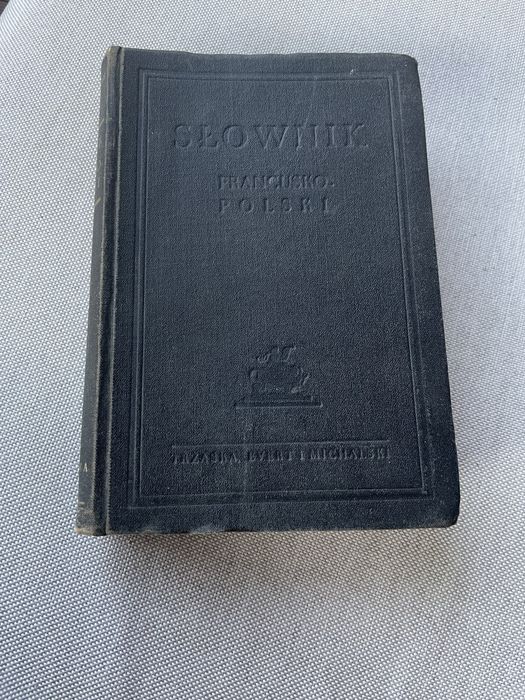 Książka słownik francusko polski