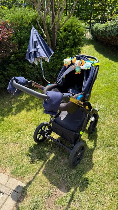 Wózek 3w1 Paradise Baby + bogate wyposażenie, rewelacyjny stan, dużo dodatków