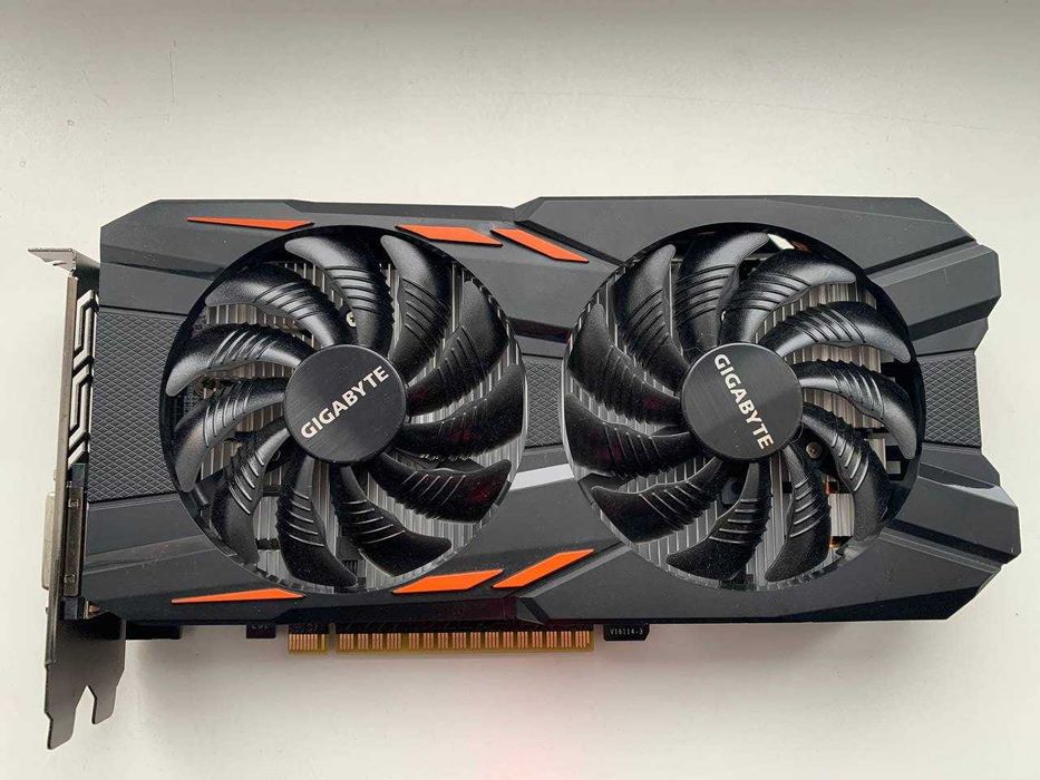 Відеокарта Gigabyte GeForce GTX 1050 Ti Windforce 2X OC 4Gb