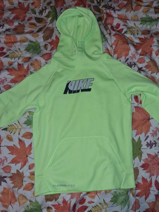 Nowa bluza limonkowa Nike 116-122