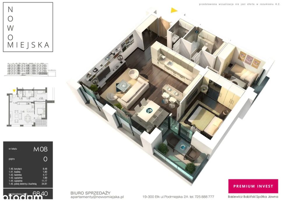 Osiedle Nowomiejska - mieszkania wyższego piętra