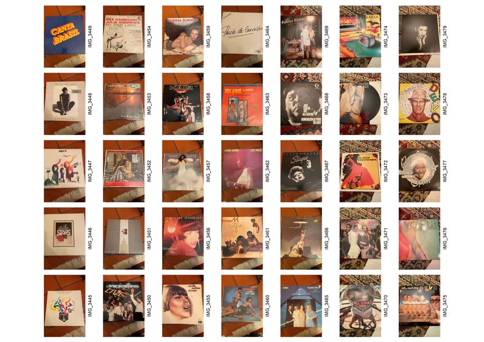 Discos Vinyl records