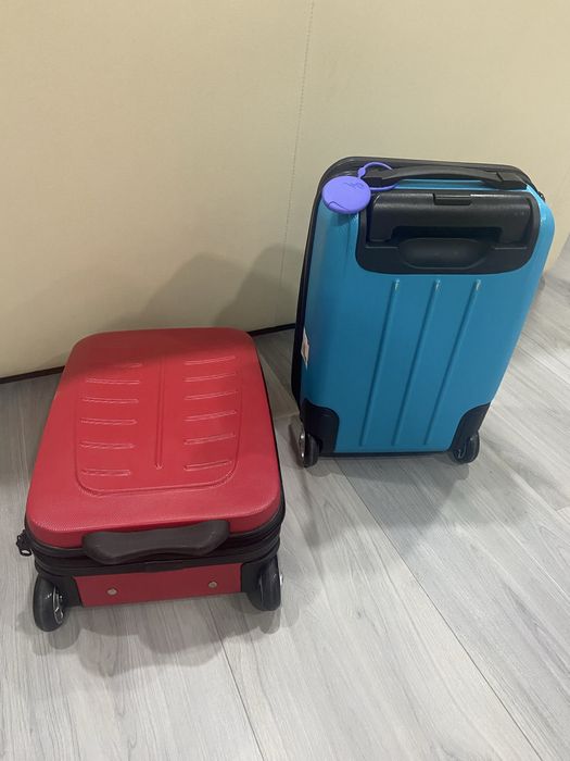 2 malas de viagem de cabine