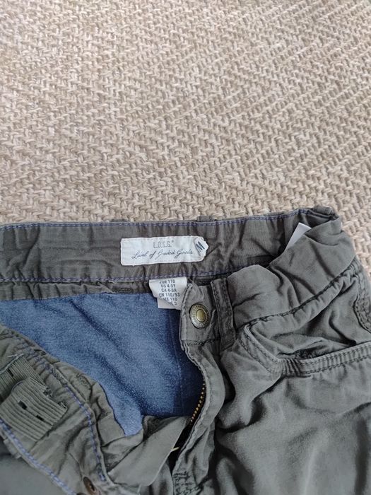 2 pary spodni, r. 110, H&M, Smyk, stan bdb