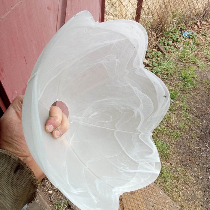 Klosz szklany stylowy