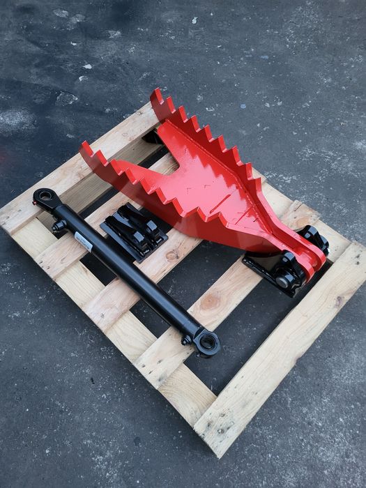 Kciuk palec chwytak do koparki mikioparki JCB CAT Kubota Wacker neuson