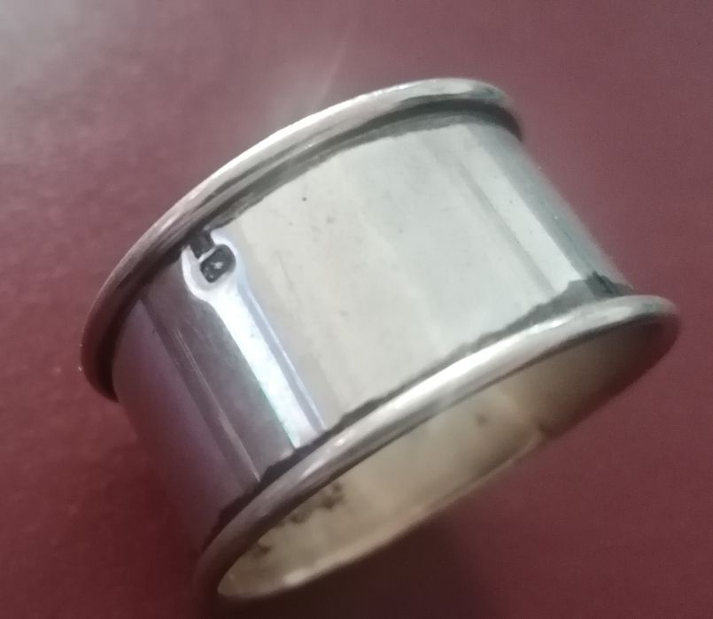 Argola de guardanapo prata