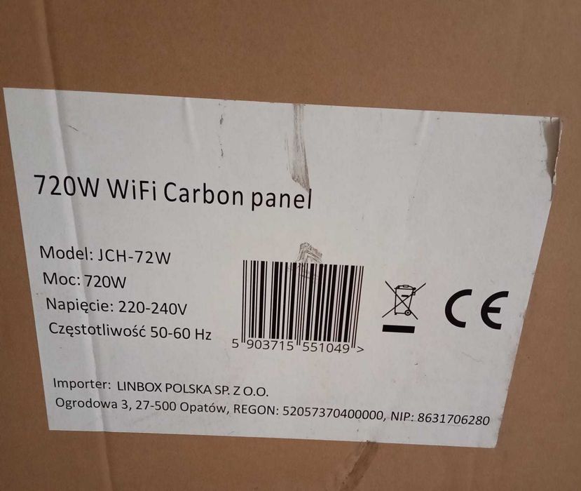 Grzejnik na Podczerwień 120x60