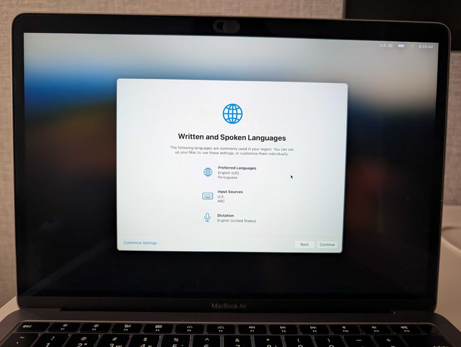 Apple MacBook Air 13" (2018/2019) MRE82 - Core i5 / 8GB RAM / 256GB SSD (Cinzento Sideral)