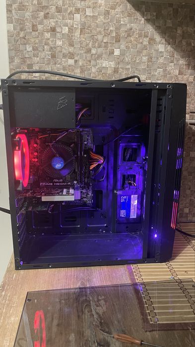 Intel i3-10100F + 16 ГБ ОЗП + GeForce GT 1030