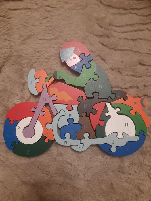 Puzzle drewniane układanka dla dzieci