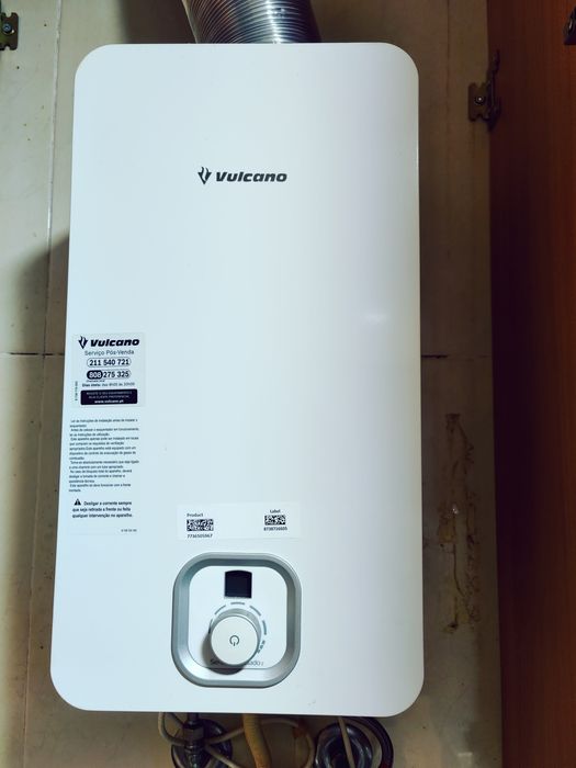 Esquentador de gás Vulcano sensor ventilado