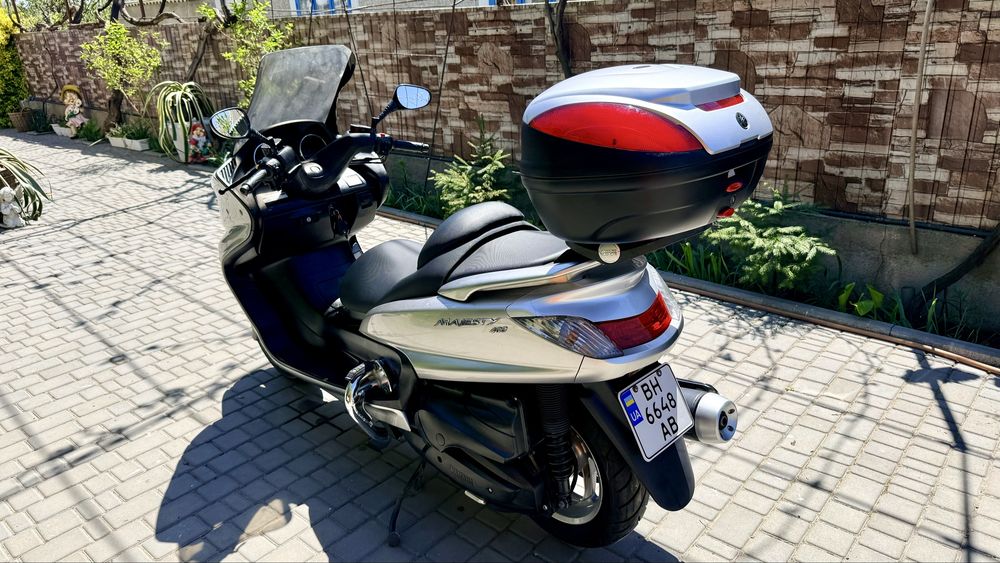 Yamaha Majesty 400 (2007) — Реальний пробіг, "чесний" опис та оригінальний кофр