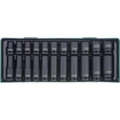 Zestaw nasadek udarowych 1/2" 22szt