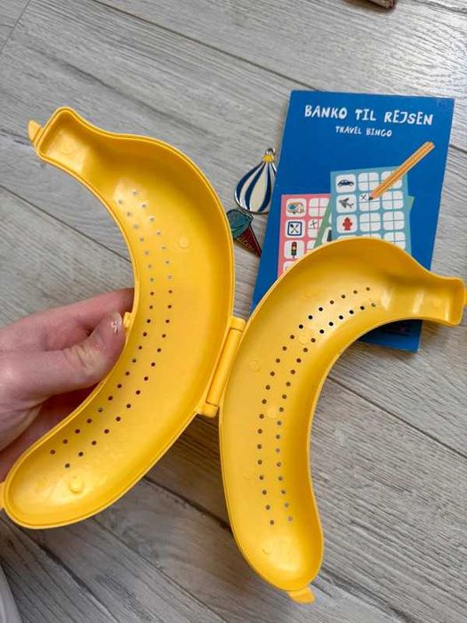 Zestaw rzeczy z tigera do szkoły- opakowanie na banana, piórnik