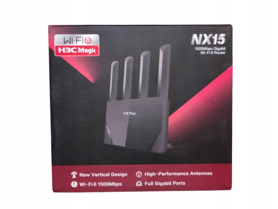 Wydajny router WIFI WLAN 5/2.4GH-4 zewnętrzne anteny zasięg na 60-90m²