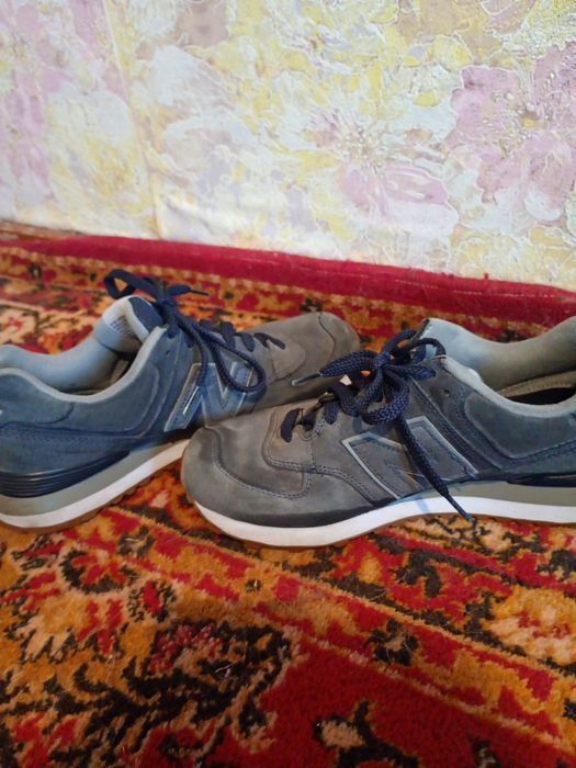 Серые New balance 574