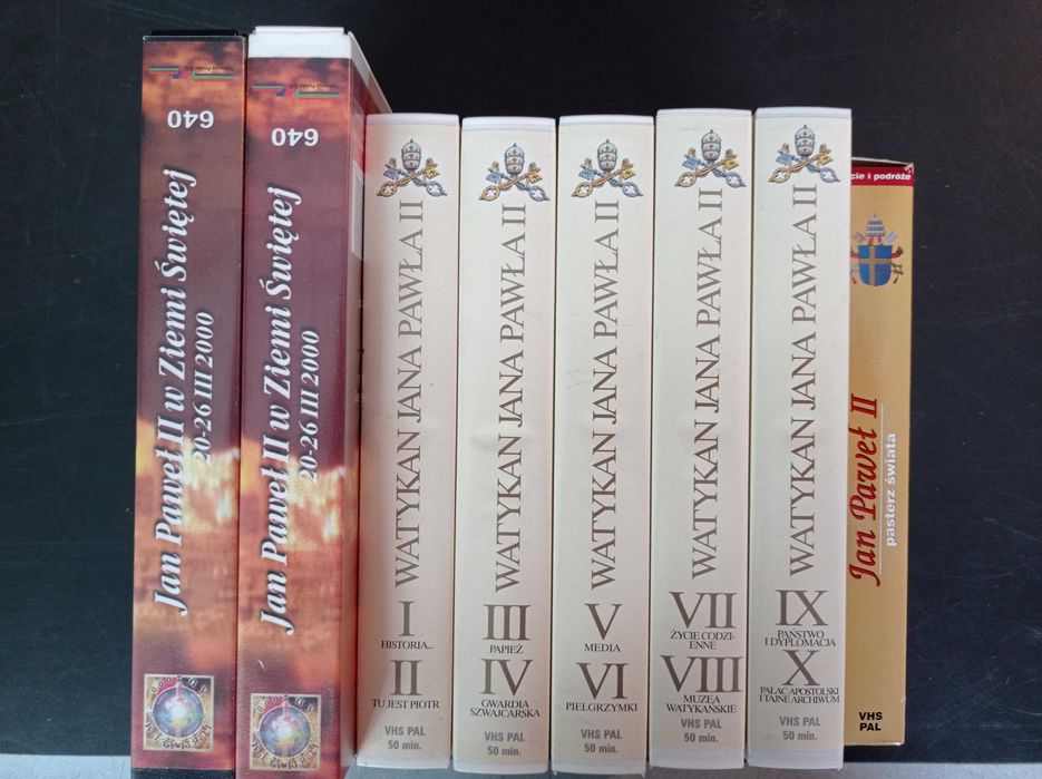 Taśmy VHS - kolekcja, ZESTAW