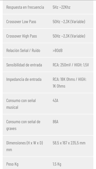 AMPLIFCADOR MODULO STETSOM 800.4. 2ohm