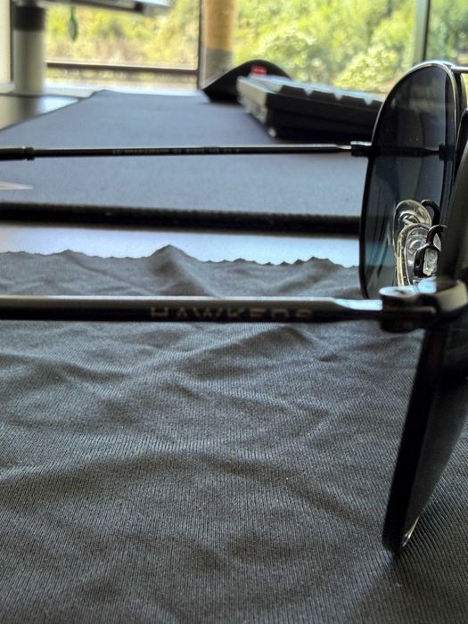 Óculos de Sol Hawkers Hawk Aviador Polarizados – Black Grey