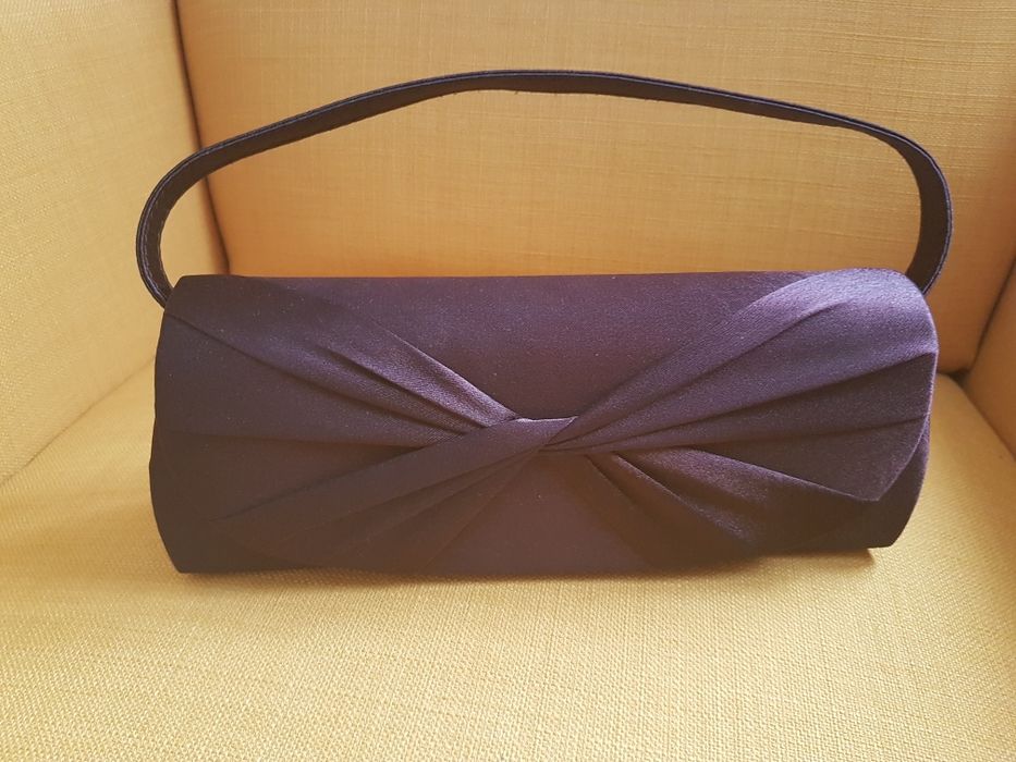 Czekoladowa torebka kopertówka