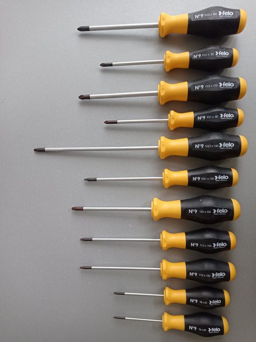 Викрутки Фело Отвертки Felo Bondhus Wera