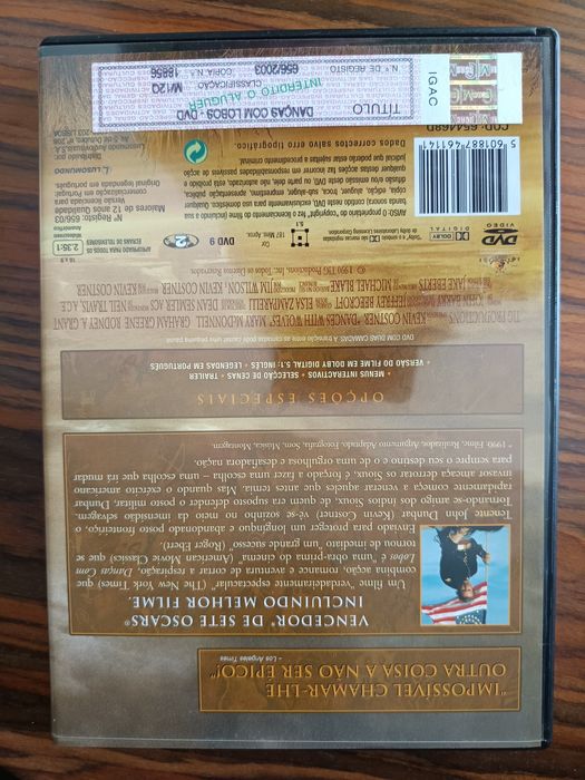 DVD dança com lobos