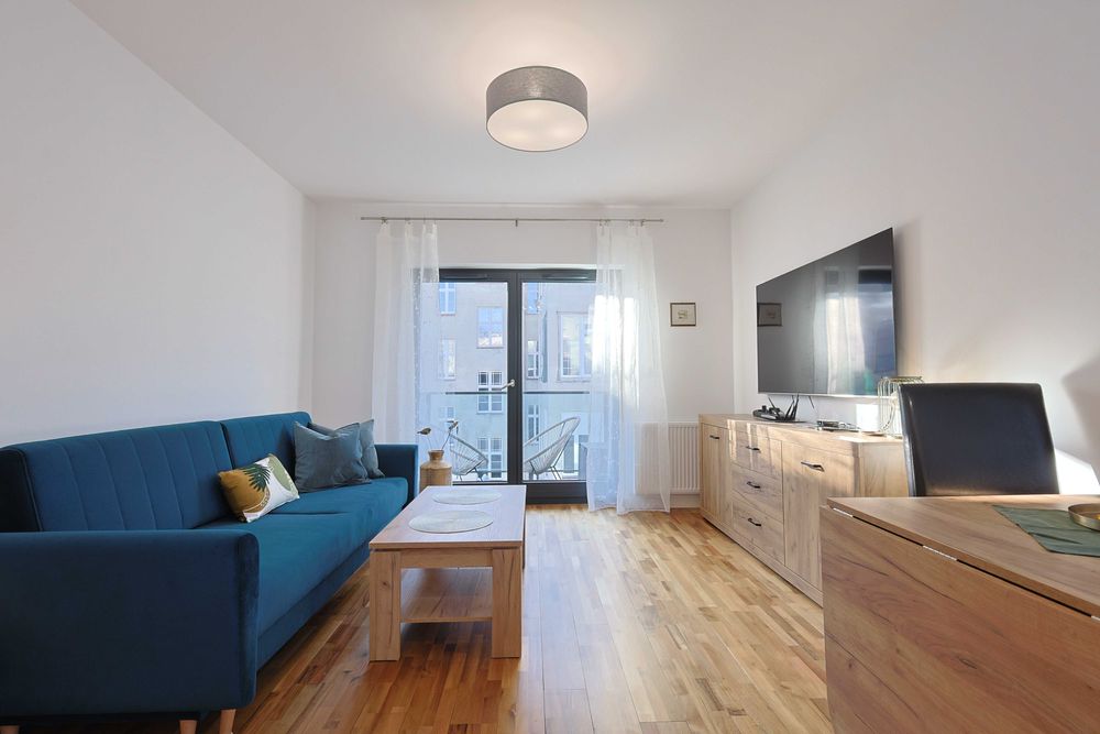 ul. Komuny Paryskiej - nowa kawalerka 34m2 z balkonem, od zaraz