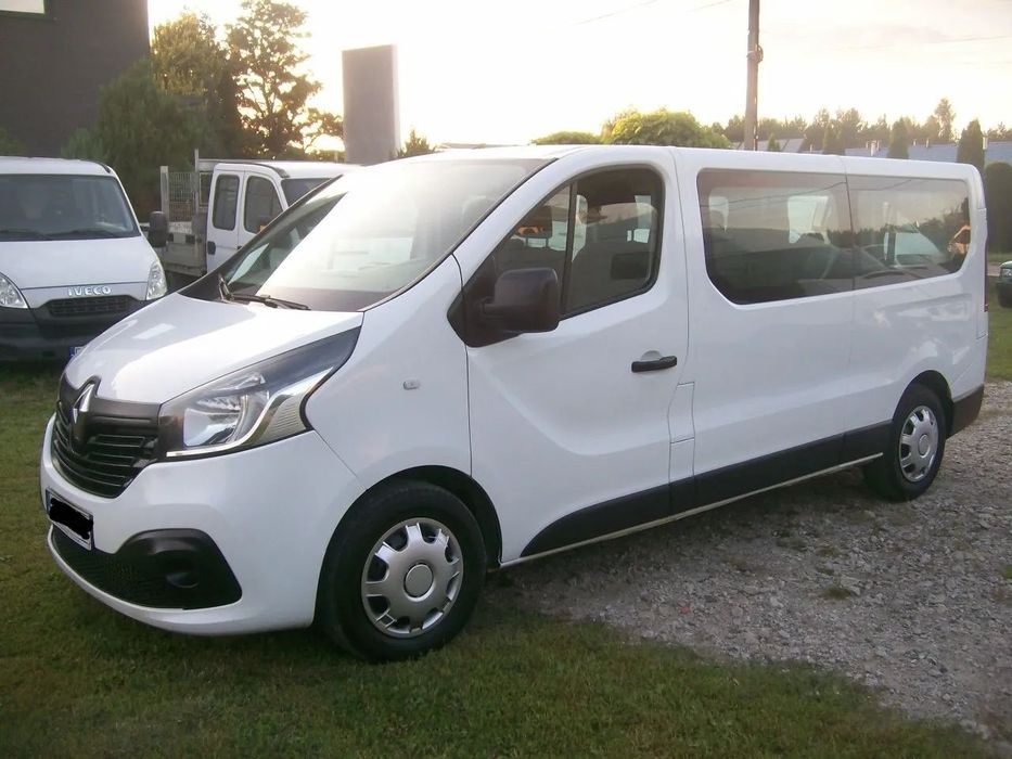 Renault Trafic LONG.- DŁUGI, 9osób pełna opcja, ładny, zadbany, przebieg autostradowy