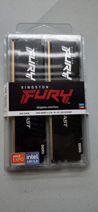 Pamięć ram fury ddr5 6000mhz
