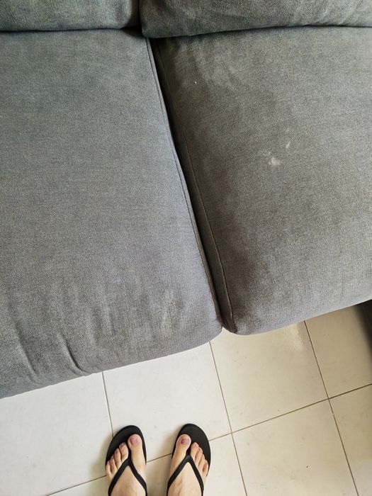 Sofá Chaislong Cinza escuro