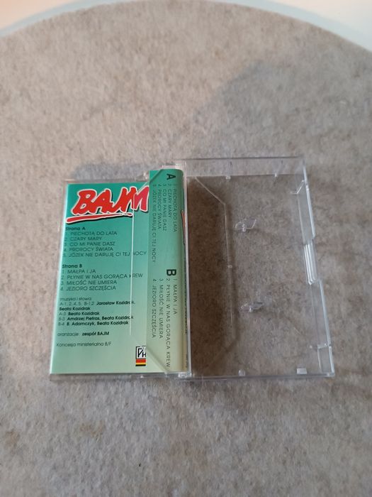Kaseta Bajm stan bardzo dobry