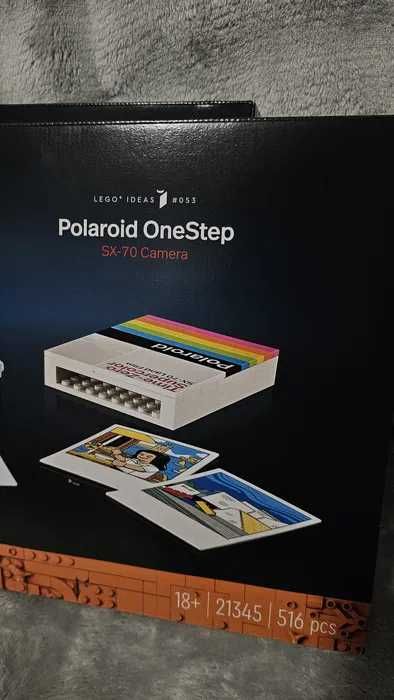 LEGO Ideas: Câmara Polaroid OneStep SX-70 | Idades 18+ | 516 Peças