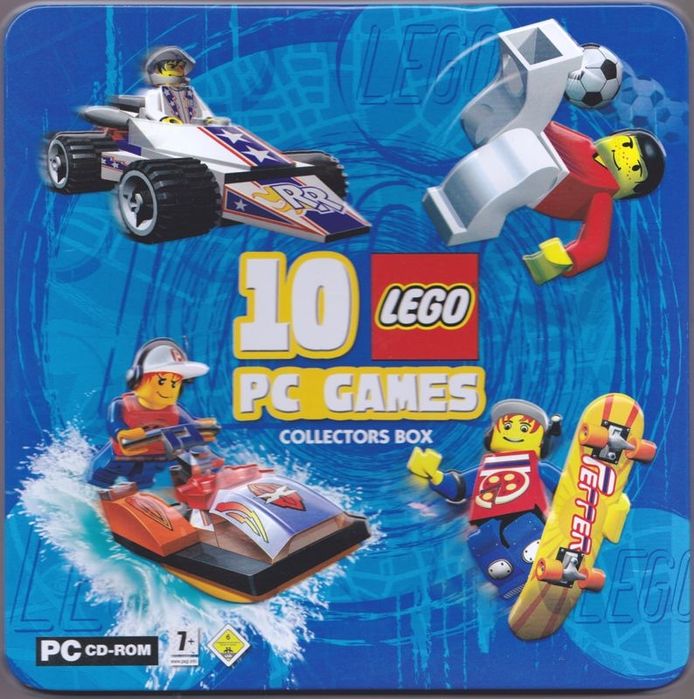 Чудовий подарунок 10 комп'ютерних ігор Lego: Колекційна коробка