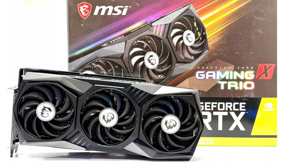 Karta graficzna MSI GeForce RTX 3070 Gaming Trio X 8GB