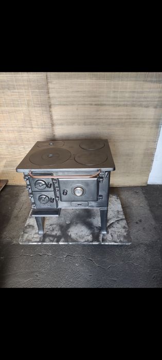 Piec koza wolnostojąca angielka pieco-kuchni