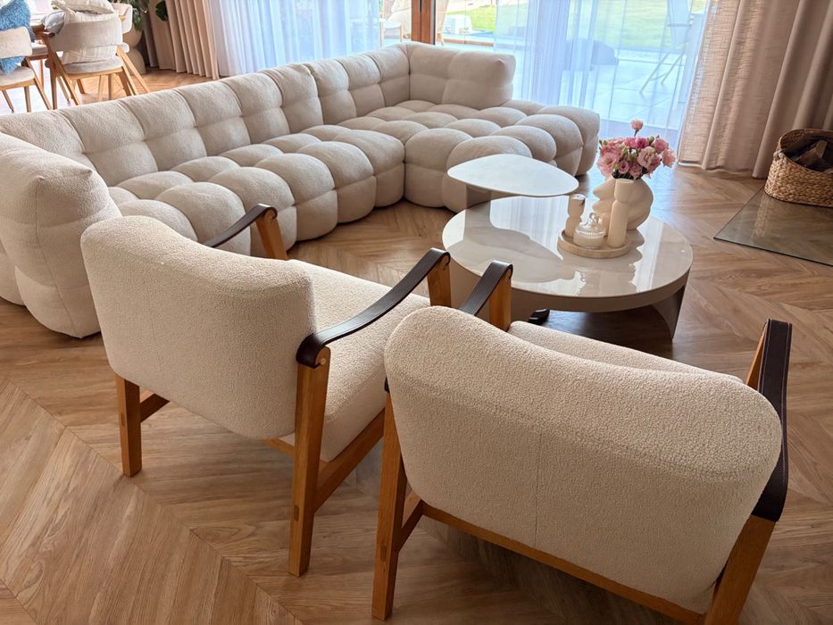 Narożnik z fotelami premium