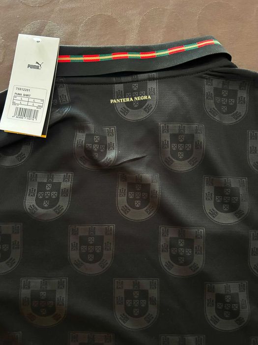 Camisola da Seleção Nacional, coleção Pantera Negra, tamanho L