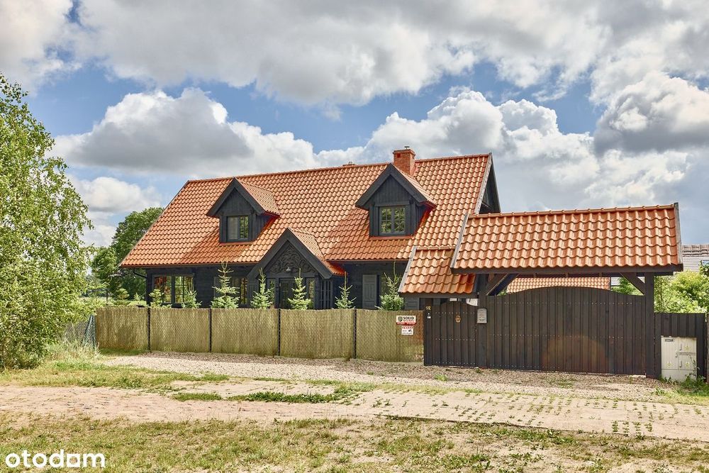 Dom nad Jeziorem Kalwa 50m, wys standard Gotowa inwestycja pod wynajem