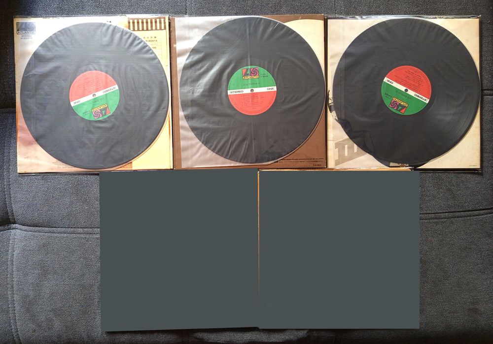 Zestaw 3x Led Zeppelin winyle Japan Obi