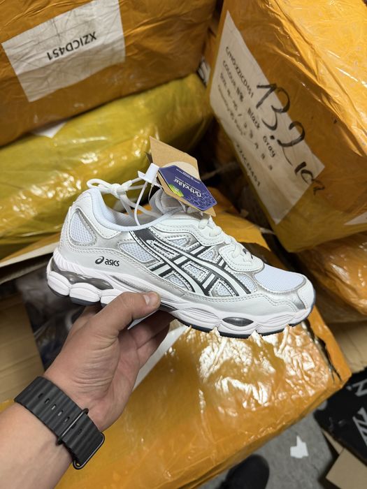Кросівки Asics Gel-NYC White Grey (37-41)