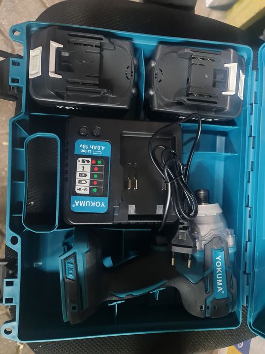 Zakrętarka Yokuma 18v 2x aku