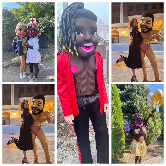 Вітання, лялька стриптизер,стриптизерша,білий ведмідь,лабубу,панда,зай