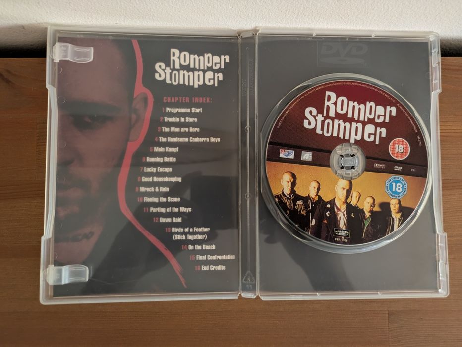 DVD "Romper Stomper" 1992 (Like New)64575436294145122
