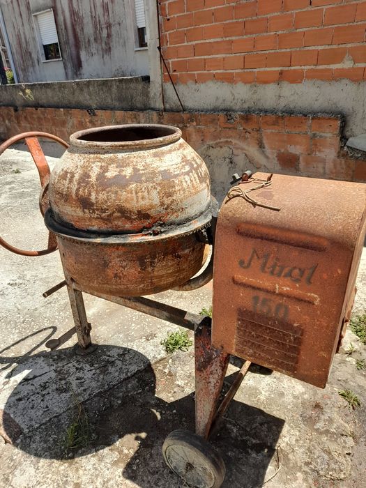 Betoneira a gasolina