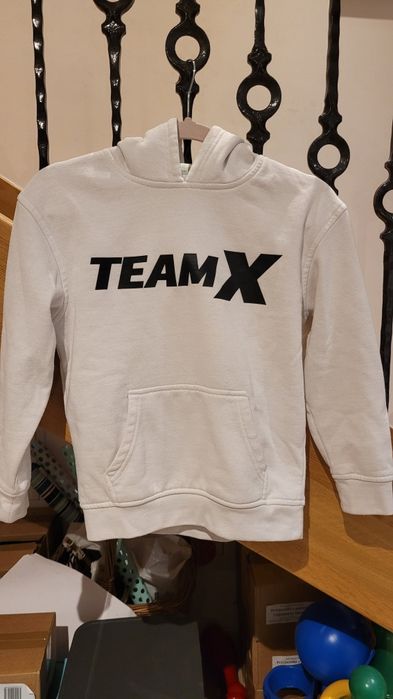 Bluza Team X biała 9-11 lat