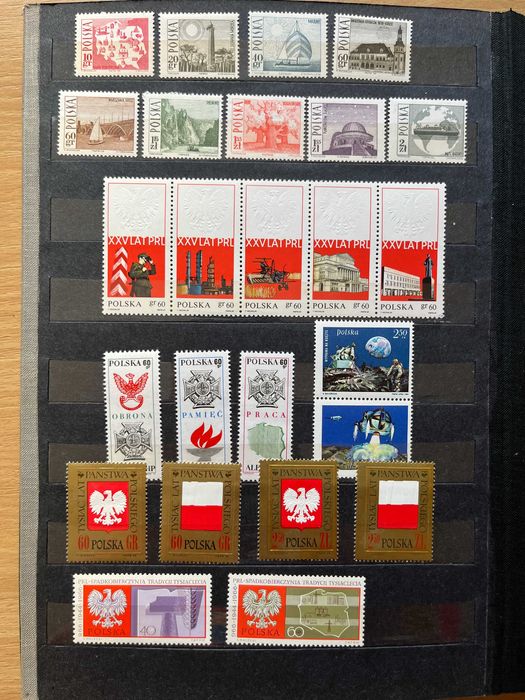 Znaczki polskie zestaw