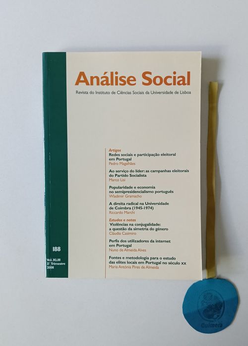 Análise social n.º 186,188,189,190,192,193 cada 8€